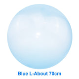 Blue balloon with text 'Blue L-About 70cm'.