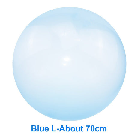 Blue balloon with text 'Blue L-About 70cm'.