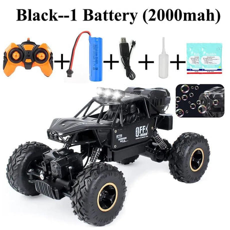 Remote control car with accessories 