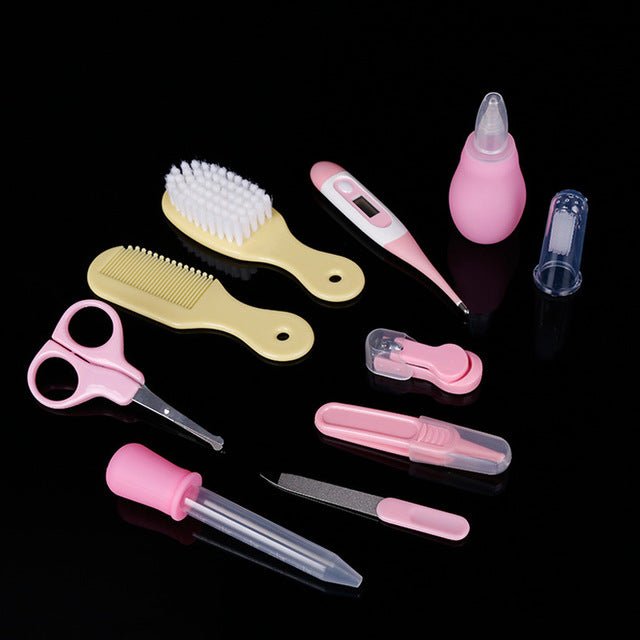 Baby Health Care Set Portable Newborn Baby Tool Kits - half pink image