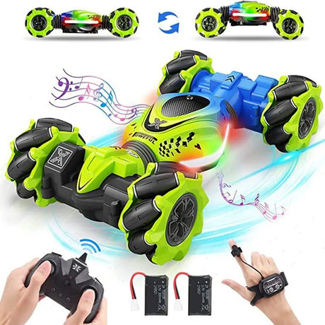 Toy weapon with remote control and wrist strap