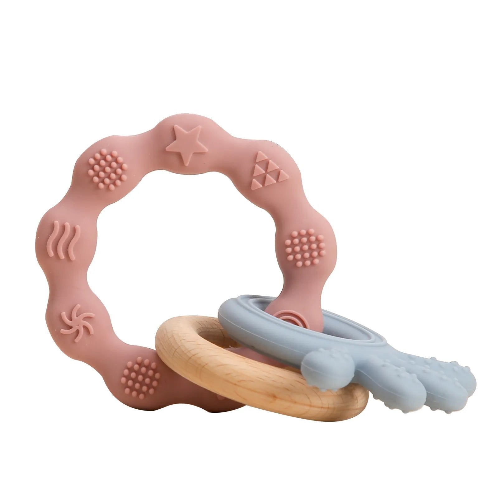 1PC Koala & Elephant Silicone Teether Handbell Rattles image 28