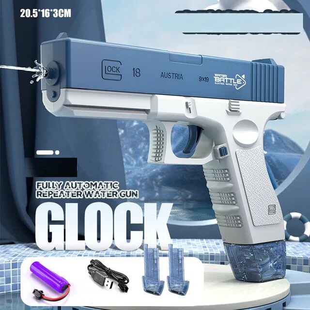 Full-Automatic Electric Glock Water Gun 