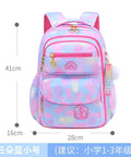 Orthopedic Girls' Primary School Backpack