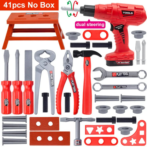 Kids Electric Toy Drill Tool Set
