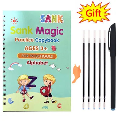 Sank French Magic Practice Book