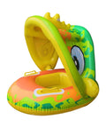 Inflatable Baby Swim Ring with Sun Shade