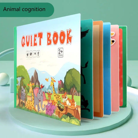 Montessori Quiet Book: Puzzle Game