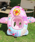 Inflatable Baby Swim Ring with Sun Shade