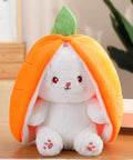 18/25cm Carrot Rabbit in Strawberry Bag