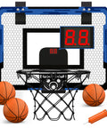 Foldable Wall-Mounted Basketball Hoop Set