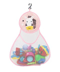 Cartoon Animal Bath Toy Storage Bag - Duck Design