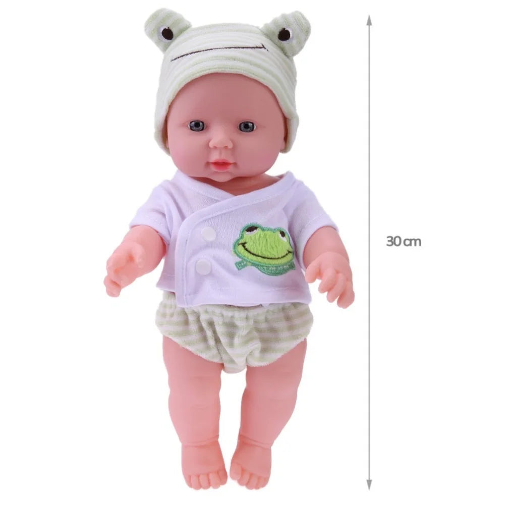 Soft Touch Reborn Baby Doll - Removable Hairdress & Clothes