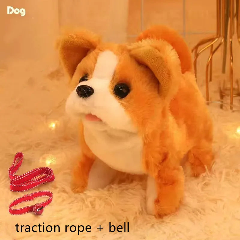 Interactive Walking & Barking Plush Puppy