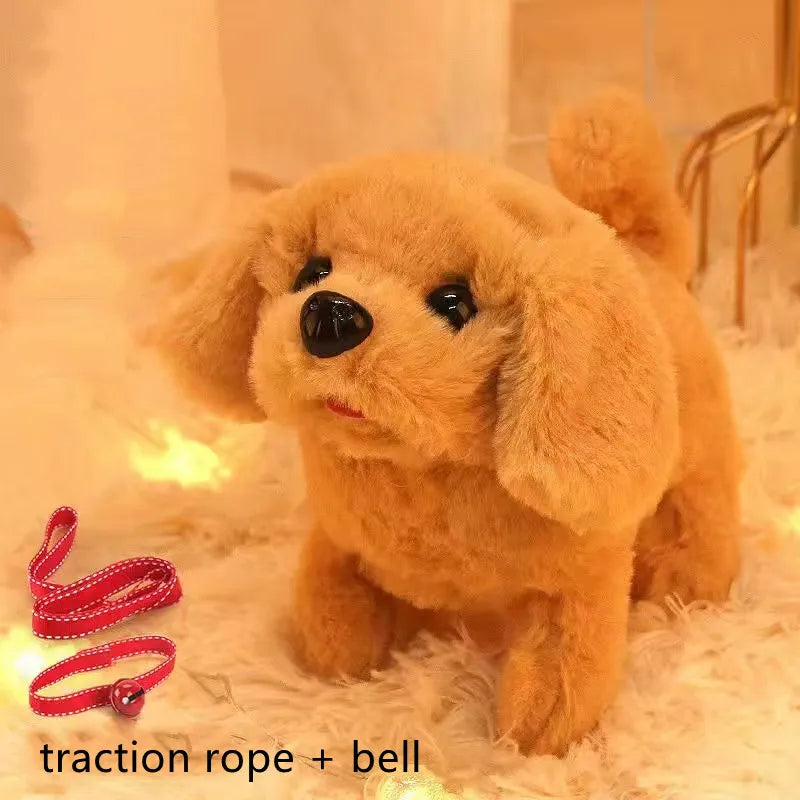 Interactive Walking & Barking Plush Puppy