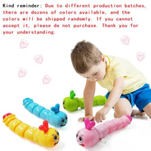 1 Piece Caterpillar Clockwork Cute Cartoon Animals Wind Up Toys  Caterpillar Shape Crawling Toy Gift