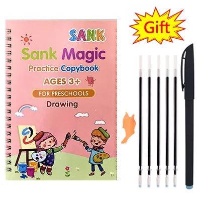 Sank French Magic Practice Book