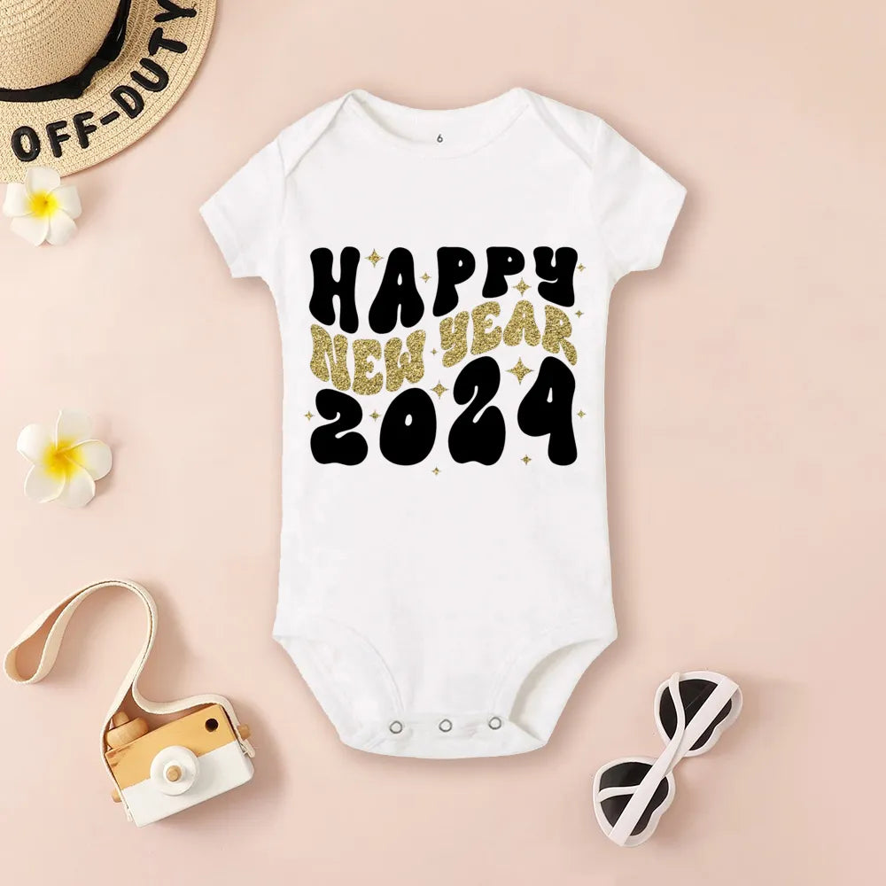 Hello 2024 Baby Bodysuit