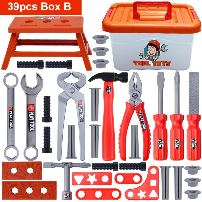 Kids Electric Toy Drill Tool Set