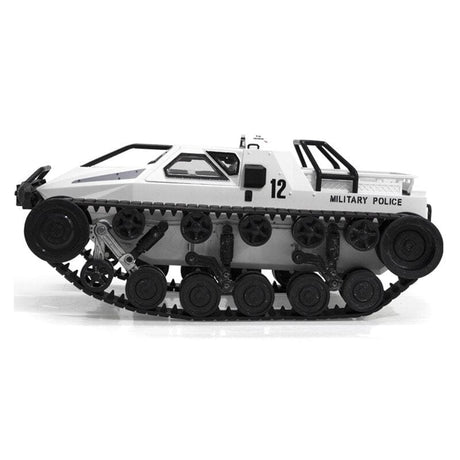 Model of a military vehicle.