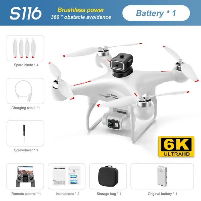 S116 8K Drone - Brushless Motor