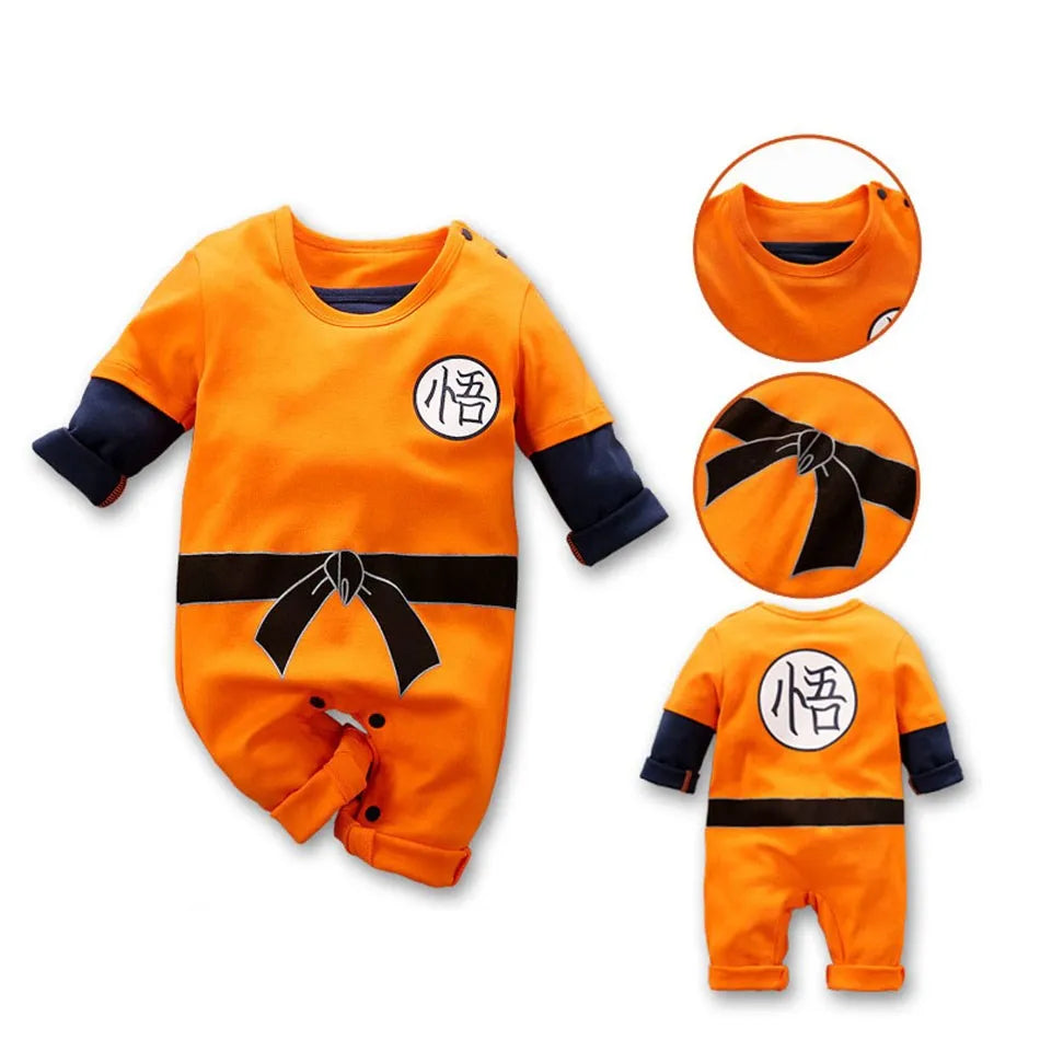 Baby Anime Vegeta & Kuririn Romper