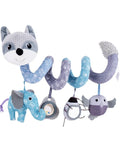 Infant Fox Spiral Car Seat Toy - Plush Stroller