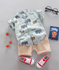 Baby Boy's 2PCS Summer Suit