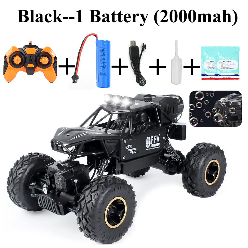 Paisible 4WD RC Car with Bubble Machine