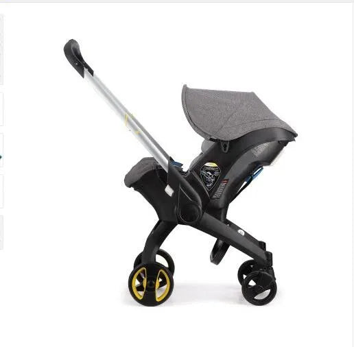 3-in-1 High Landscape Baby Stroller 