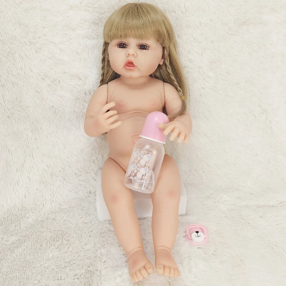 55cm Full Silicone Reborn Doll