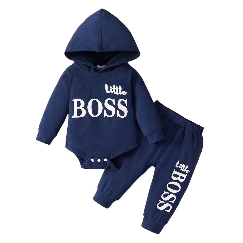 0-24M Newborn Hoodie & Pants Set