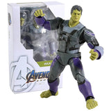 Marvel Hulk action figure in front of Avengers Endgame packaging