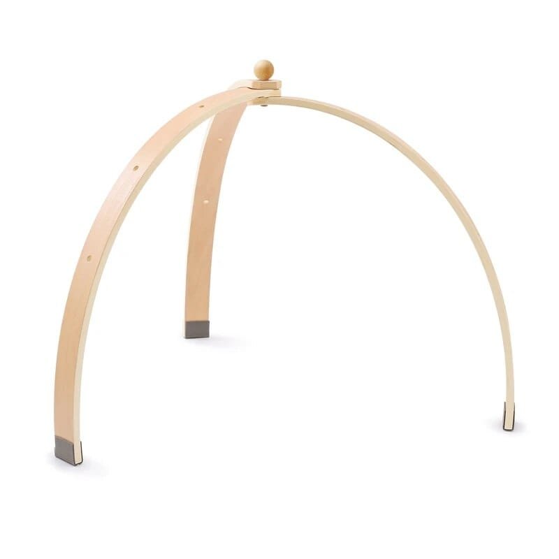 Natural Wooden Baby Gym & Teether with Clouds & Rodent - Gym Bracket image