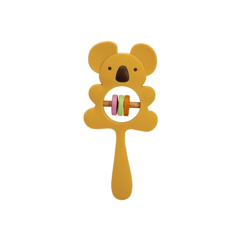 1PC Koala & Elephant Silicone Teether Handbell Rattles image 15