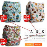 Baby Washable Reusable Cloth Pocket Nappy Diaper - 02, B image