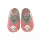Cute Baby Floor Sock Shoes - Soft Sole, Anti-Skid for 0-4Y Kids image