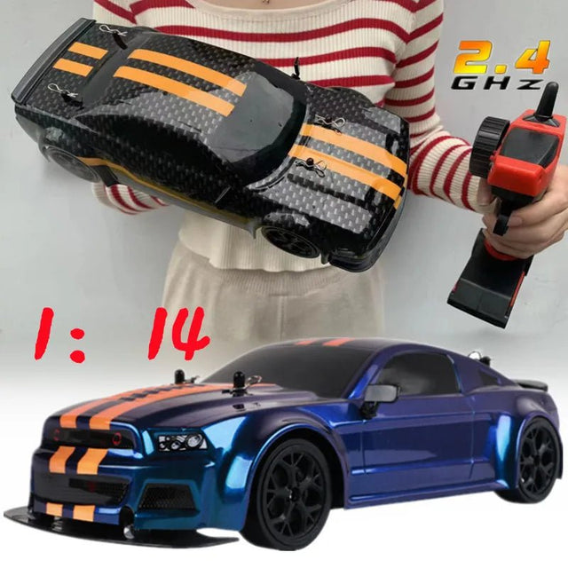 High-Speed 4WD RC Drift Car, 1:14 Scale, 30KM/H, 2.4G Remote image 0