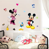 3D Mickey & Minnie Cartoon Wall Stickers for Kids' Rooms image 5