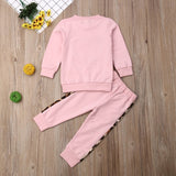 1-5 Years Autumn Winter Toddler Kids Baby Girls Clothes image 4