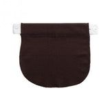 Maternity Waistband Elastic Extender Soft Pants - coffee image