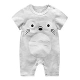 0-24M Summer Romper: Short Sleeve for Baby Boys & Girls image