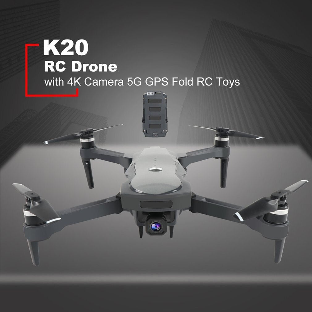 K20 RC Drone with 4K Camera ESC 5G GPS WiFi FPV Brushless 1800m Control Distance Foldable RC Helicopter image 3