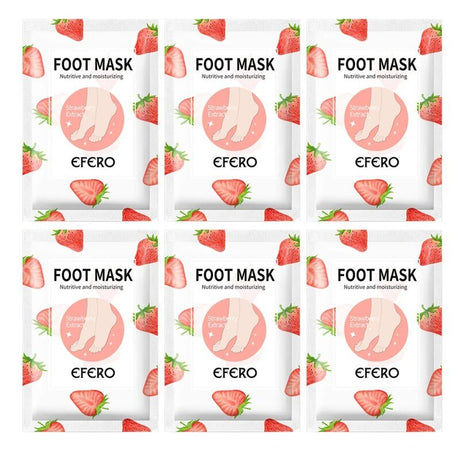6pk Exfoliating Foot Masks - Peeling, Moisturizing Spa Socks image 15