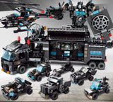 City Police HQ Building Blocks - SWAT & WW2 Figures for Kids image 0