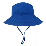 Summer Baby Sun Cap - UV Protection, 0-8 Years, Bucket Style - Royal blue, 0 to 3 years image