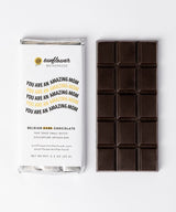Belgian Chocolate Bar - Dark Chocolate / You Are An Amazing Mom image