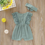Summer Baby Girl Rompers Newborn Baby Clothes image 4