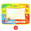 Coolplay animal learning water mat top view with markers for early childhood development.