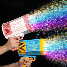 Astronaut Bubble Gun Machine rocket bubble blower making thousands of bubbles a minute for outdoor kids party fun.